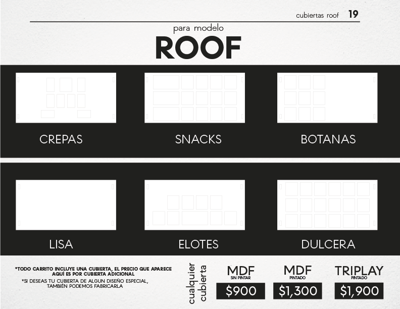 Carrito Modelo Roof