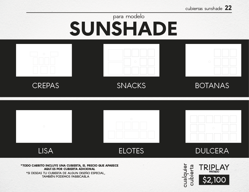 Carrito Modelo Sunshade